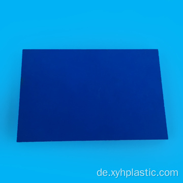 Blaue PVC-Folie einseitig für Kleber